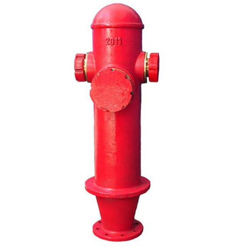 Imagem de coluna de hidrante urbano